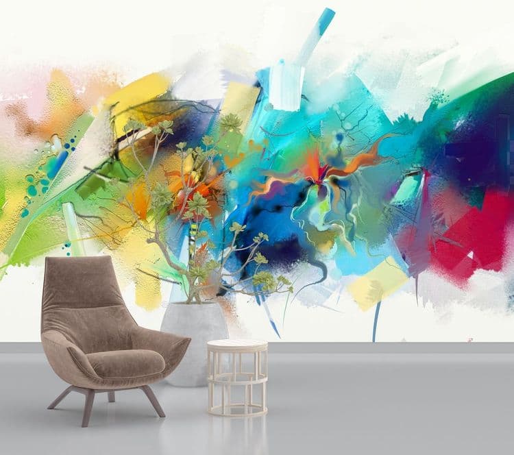 Colorful Abstract Splash