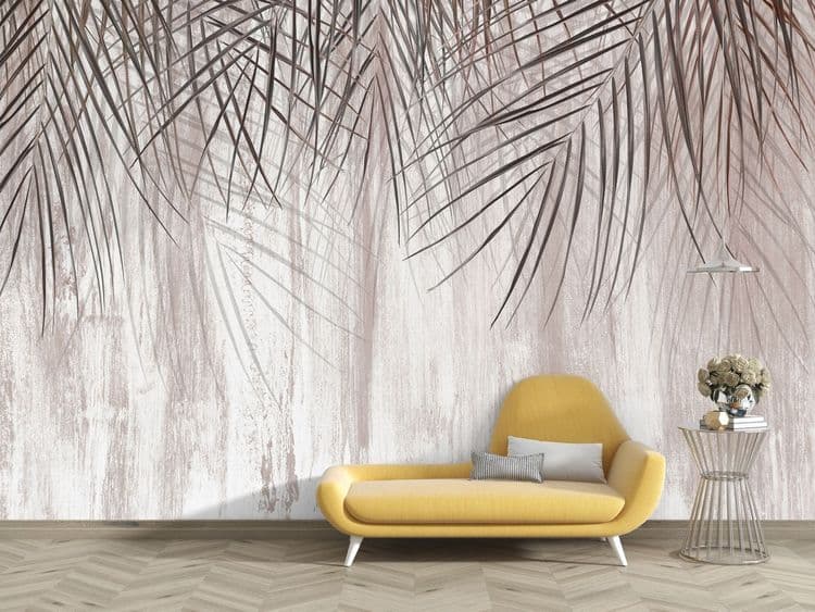 Tropical Palm Sketch