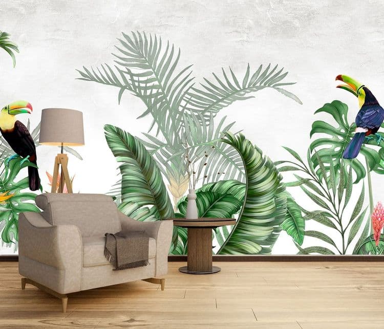 Tropical Toucans & Palms