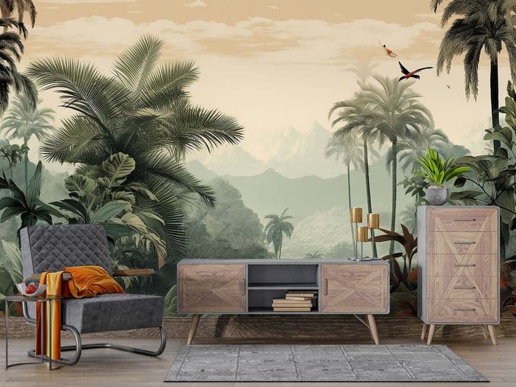 Misty Tropical Forest