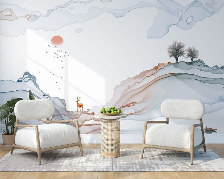 Abstract Soft Marble