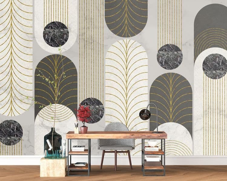 Geometric Arch Pattern