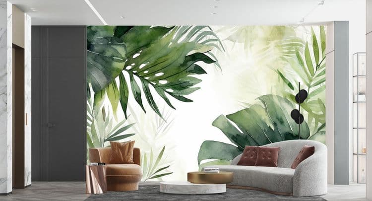 Modern Monstera Leaves