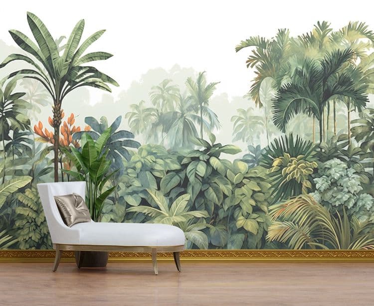 Tropical Green Forest