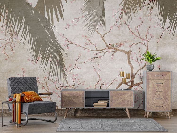 Pink Chinoiserie Garden