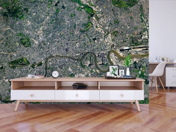 Satellite City View