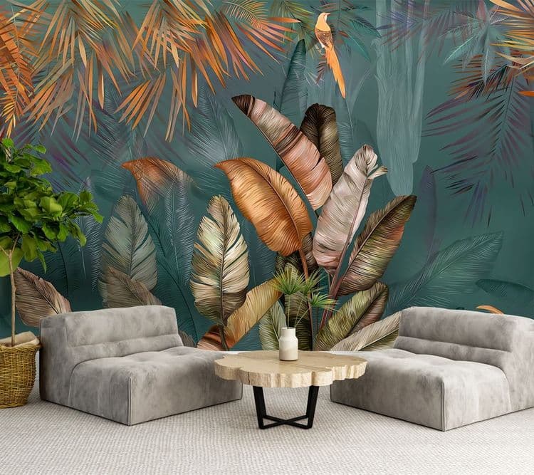 Tropical Foliage & Birds