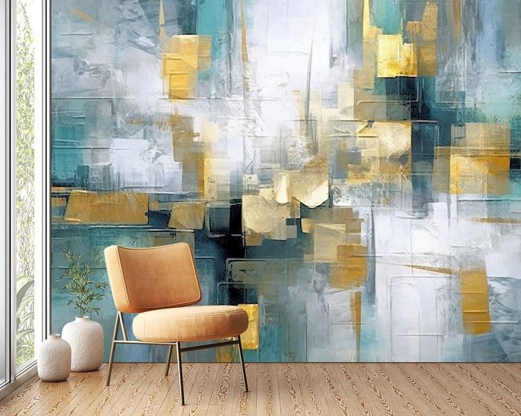 Retro Golden Abstract