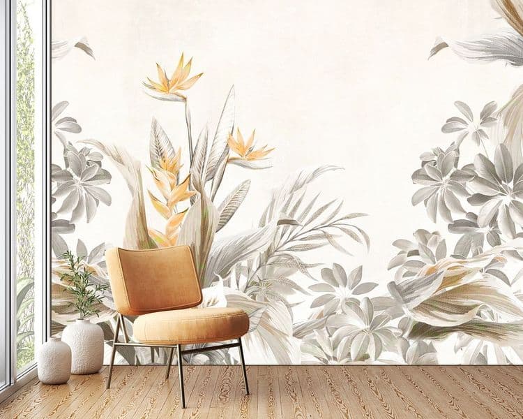 Vintage Botanical Wallpaper