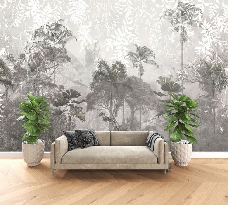 Foggy Tropical Trees