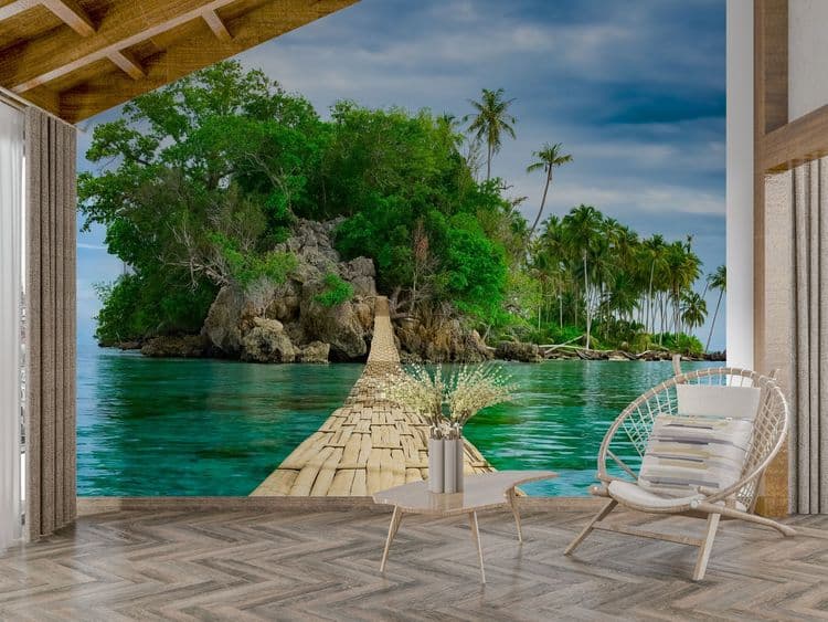 Tropical Island Pier