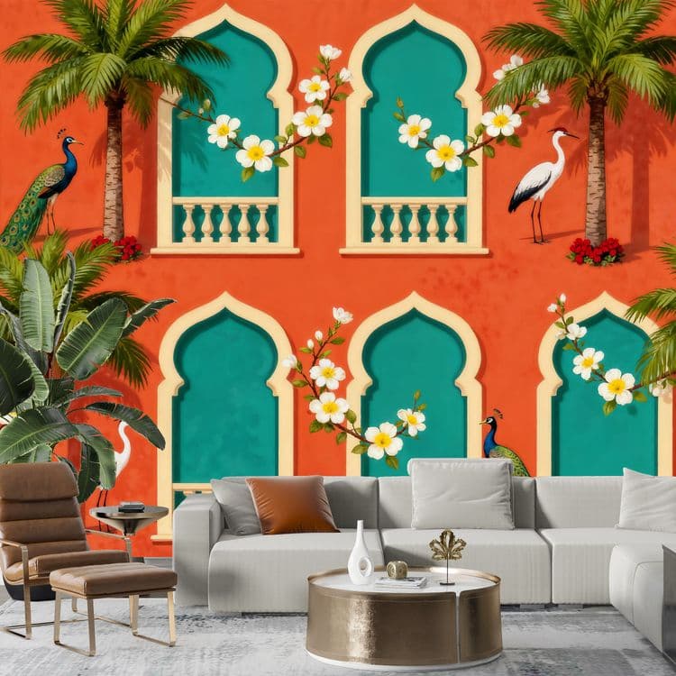 Peacocks of the Royal Balcony