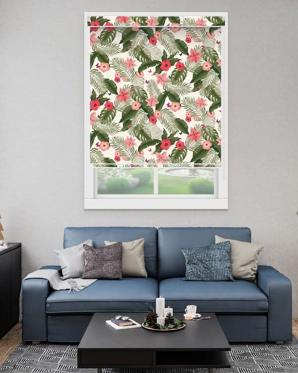 Tropical Floral Blind