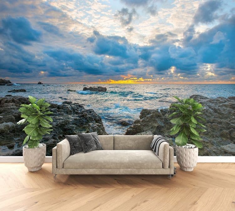 Ocean Rocky Shore