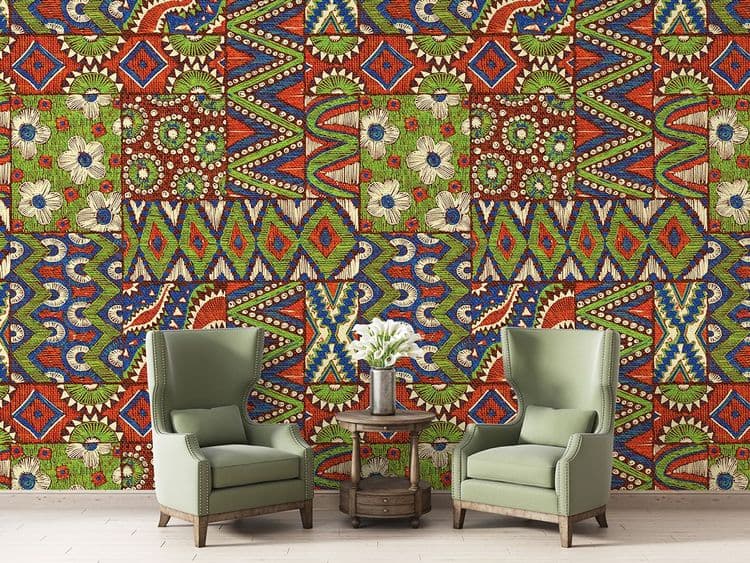Colorful Folk Pattern