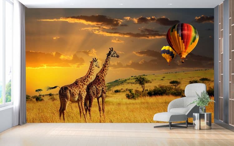 Giraffe Hot Air Balloon