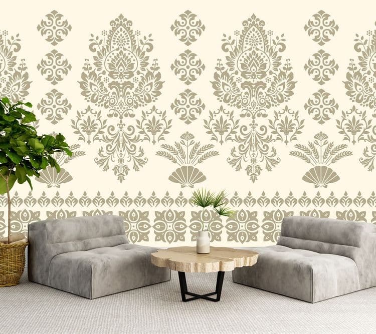 Vintage Damask Pattern