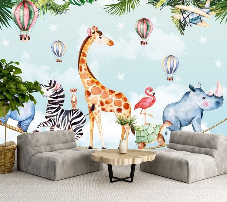 Safari Balloon Friends
