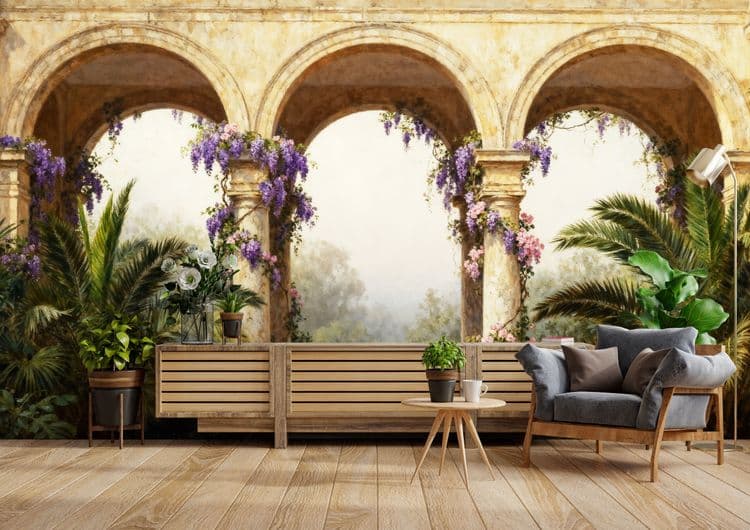 The Enchanted Floral Archway
