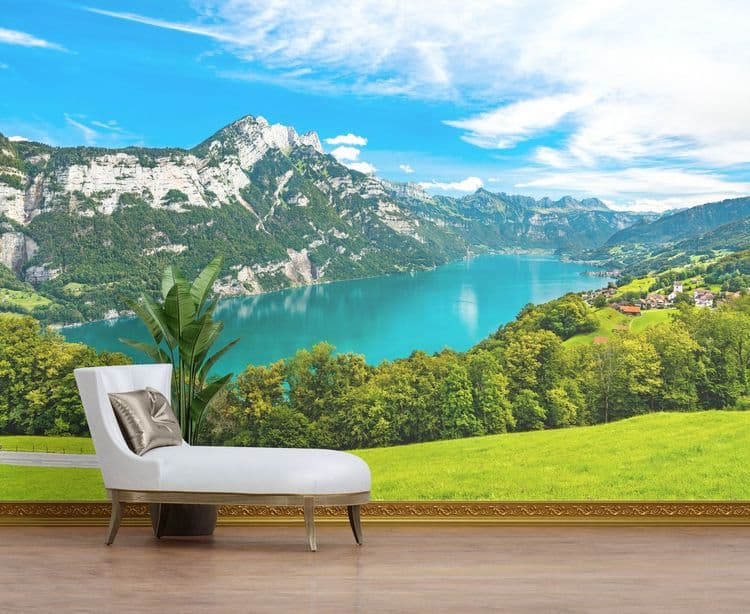 Mountain Lake View