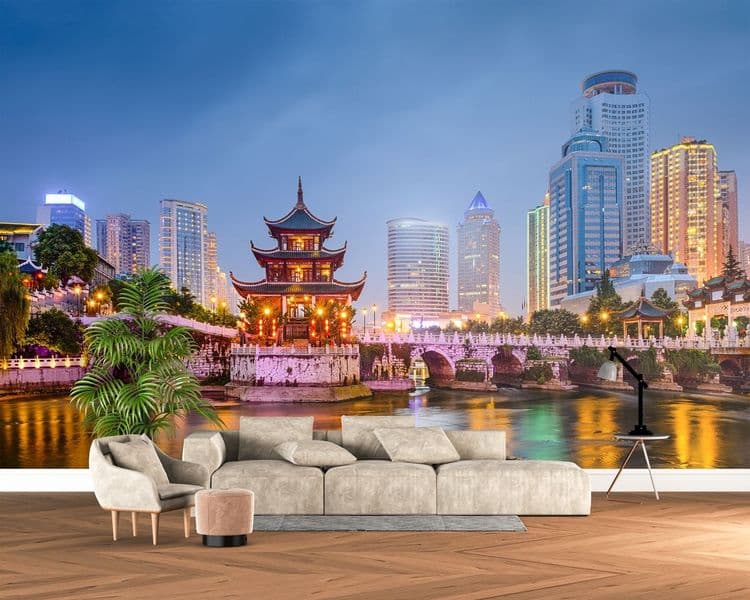 Traditional Urban Skyline