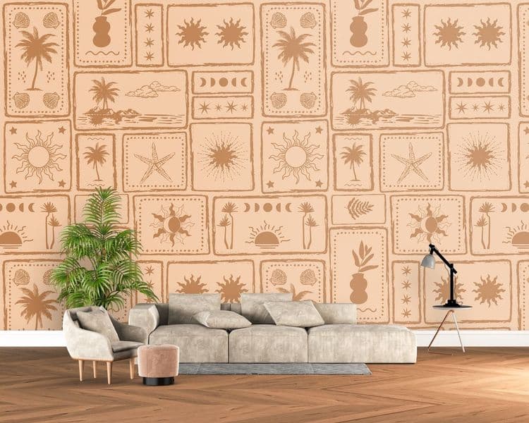 Retro Decorative Tile Pattern