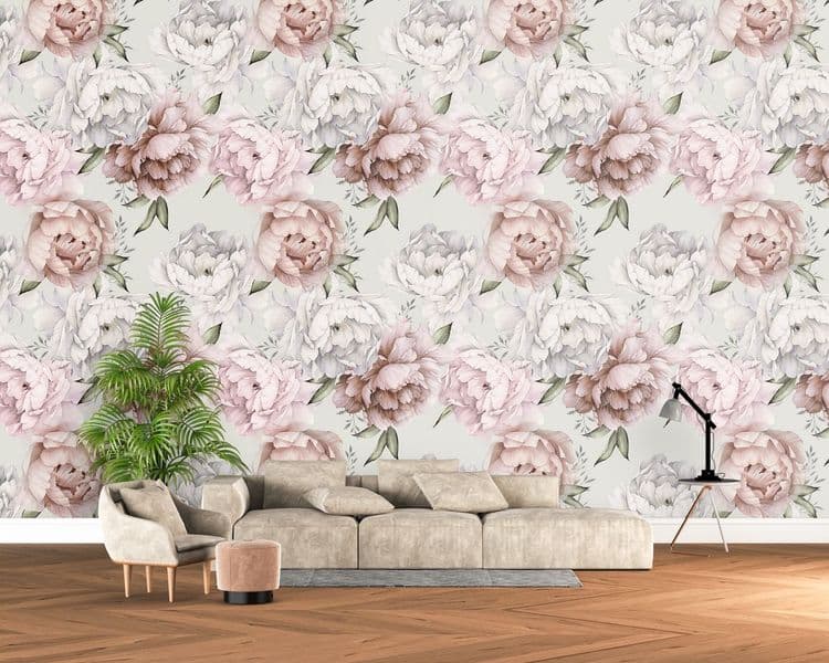 Pastel Rose Print