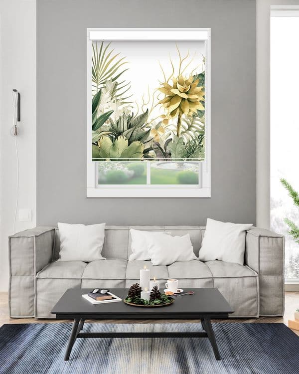 Golden Floral Oasis