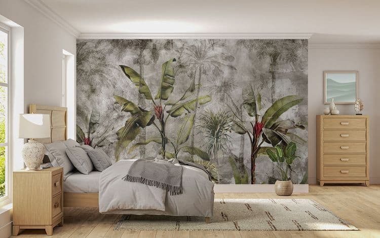 Vintage Banana Leaves
