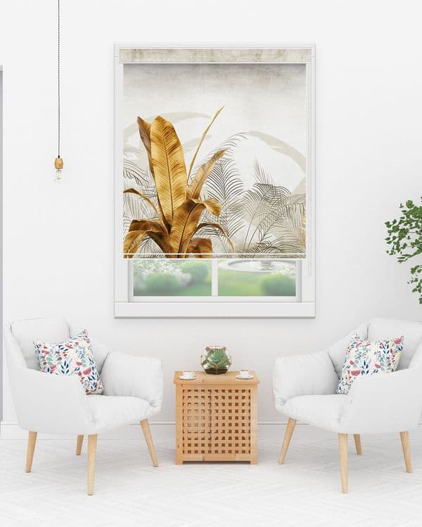 Golden Floral Tropics