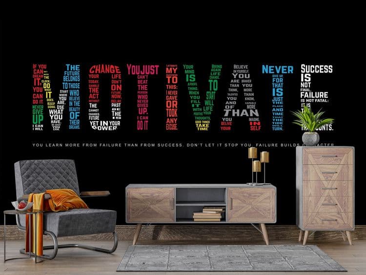 Inspirational Word Collage