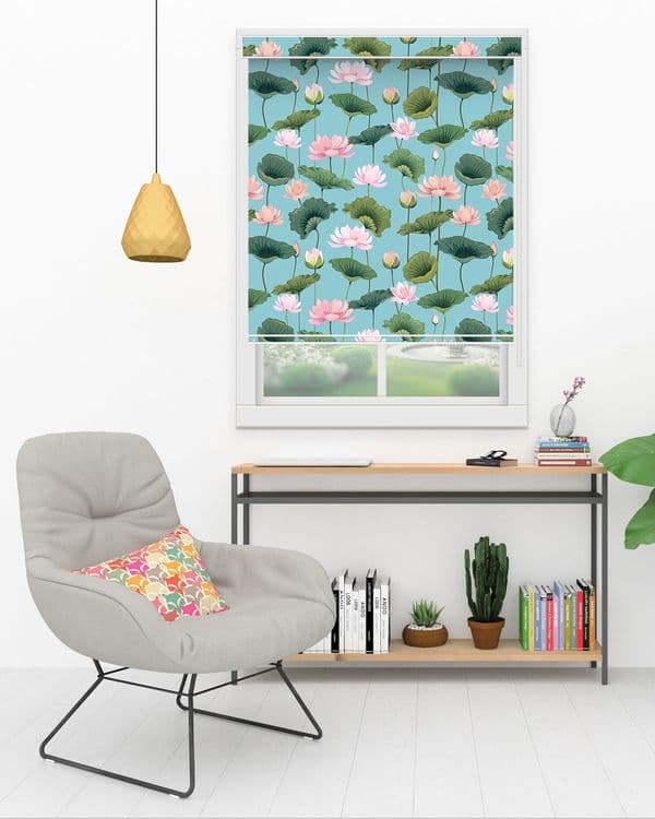 Pink Lotus Blinds