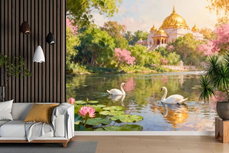 Sun-Drenched Palace of Petals
