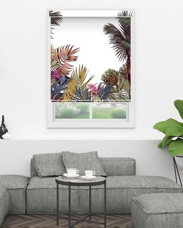 Multicolor Tropical Blinds