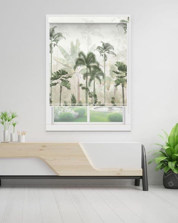 Serene Palm Forest