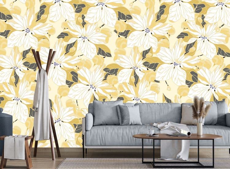 Vintage Cream Floral