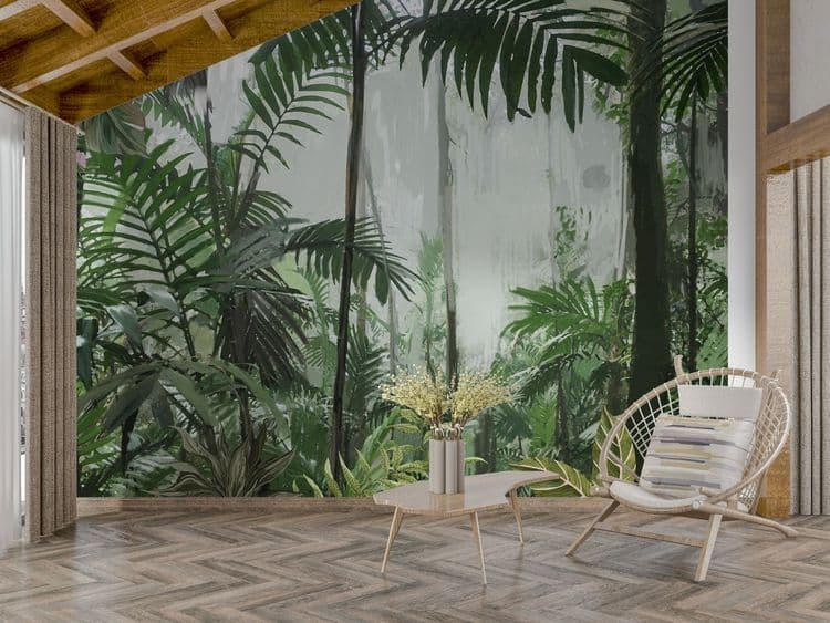 Vintage Jungle Palm