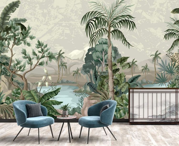 Tropical Jungle River