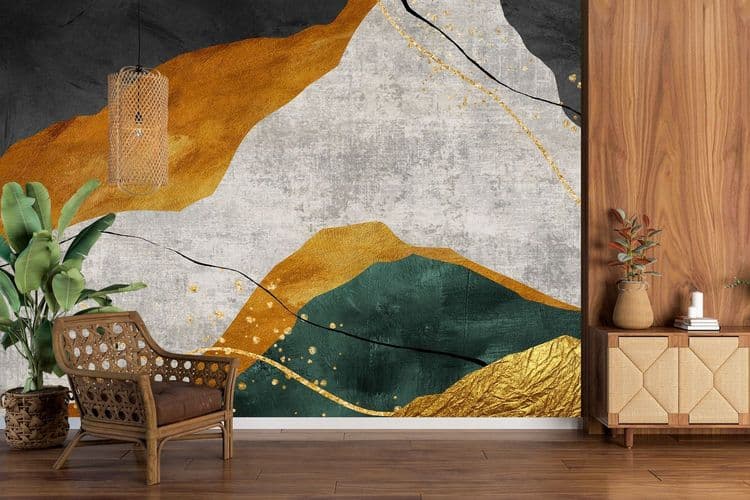 Earthy Marble Art