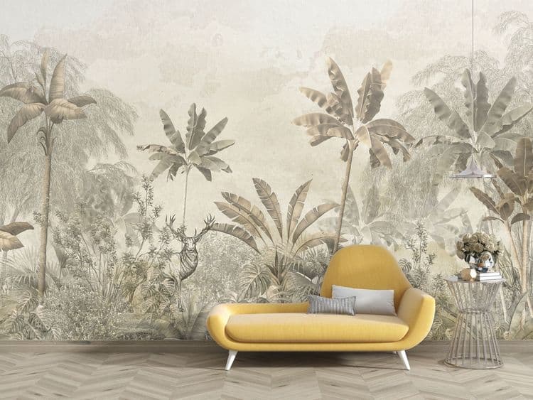 Vintage Tropical Trees