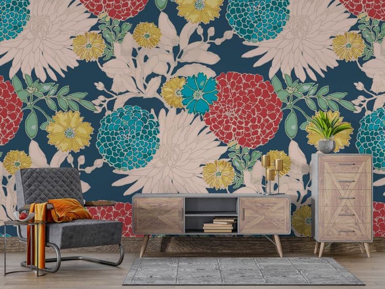 Vintage Floral Garden