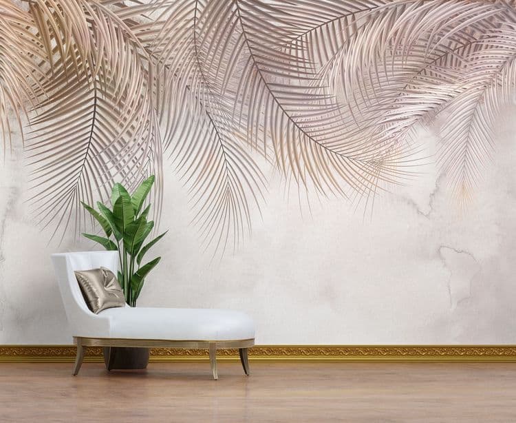 Faded Palm Leaves