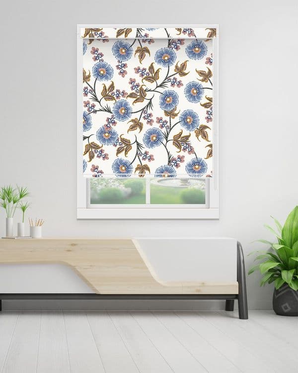 Blue Floral Branches