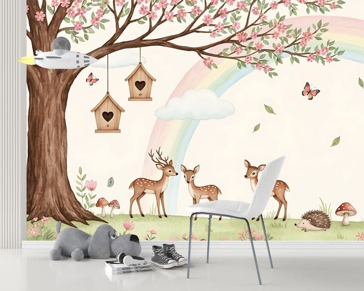 The Little Fawn’s Blossom Secret