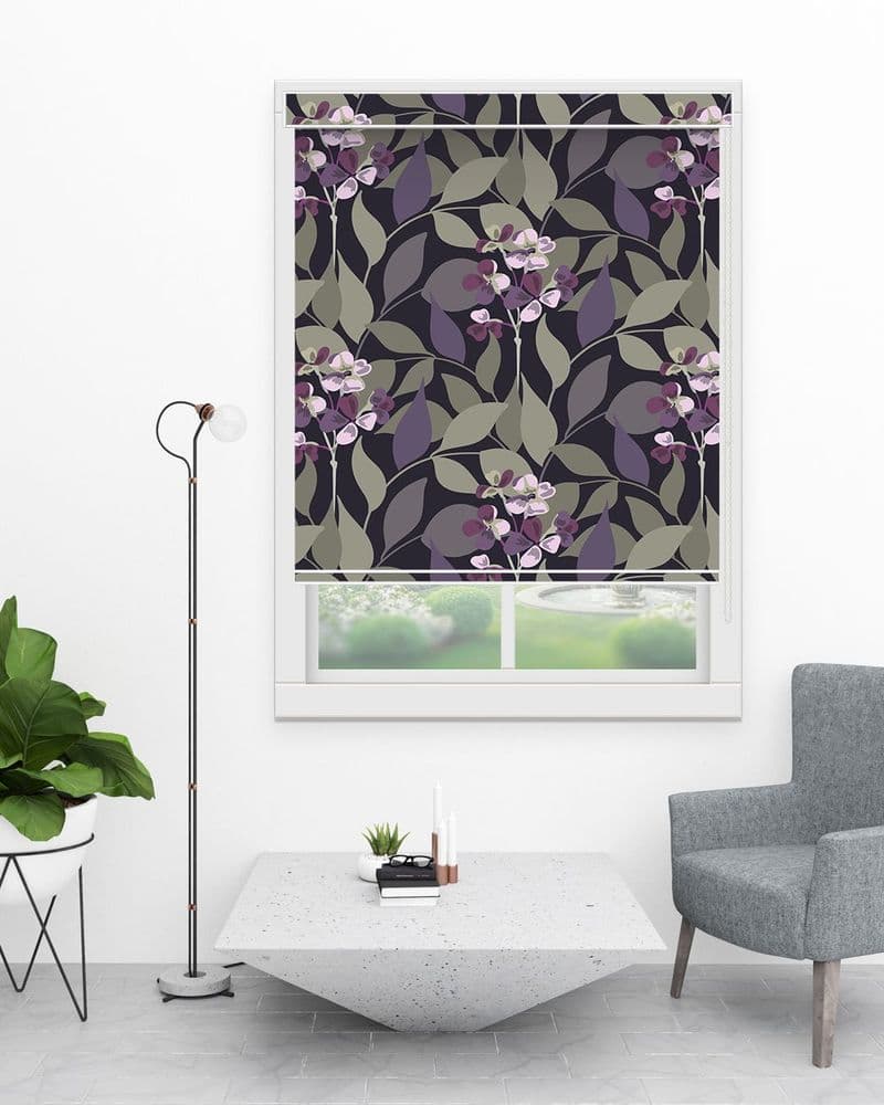 Plum Leaf Mosaic view 1