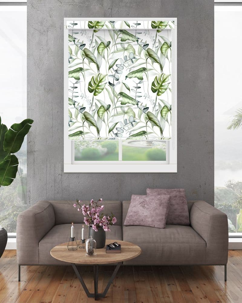 Exotic Leaf Line Blinds view 1