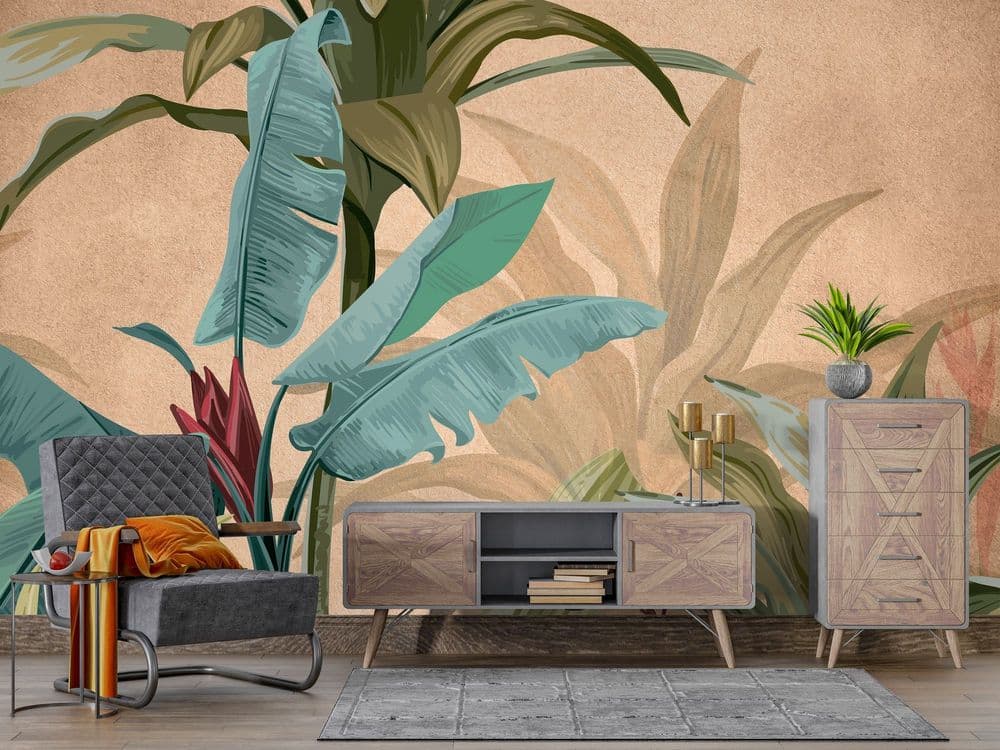 Exotic Birds & Lush Plants view 1