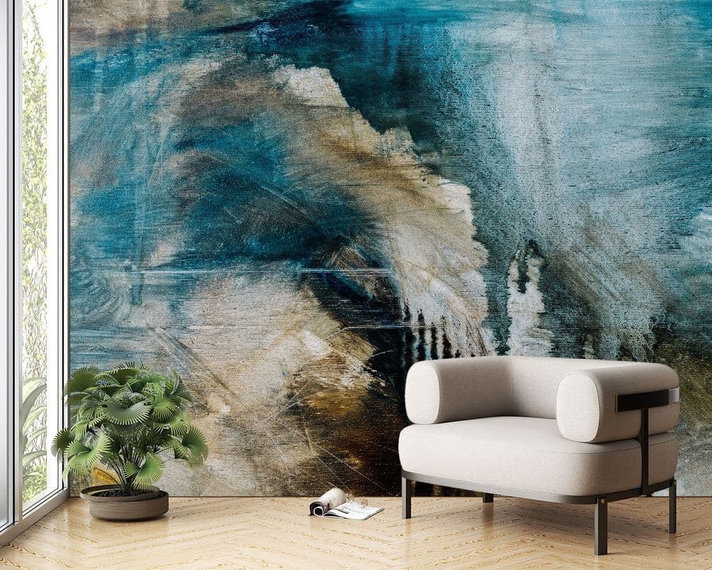 Abstract Ocean Brush view 1