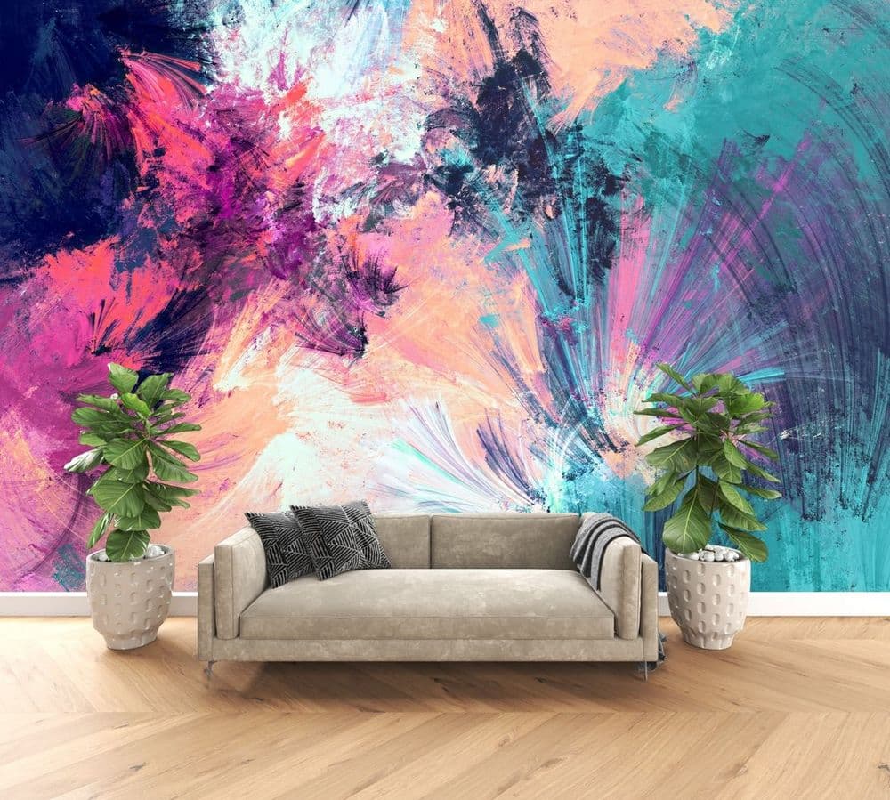 Futuristic Multicolor Abstract view 1