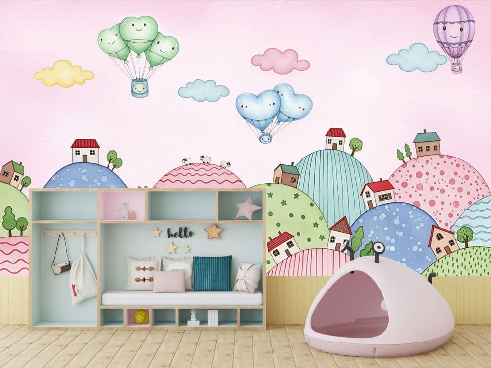 Whimsical Hills of Heart-Shaped Dreams view 1